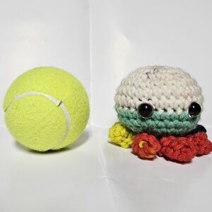 Handmade Multicolor Octopus/ Amigurumi Crochet